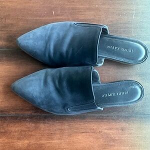 Jenny Kayne, navy blue mules, size 40